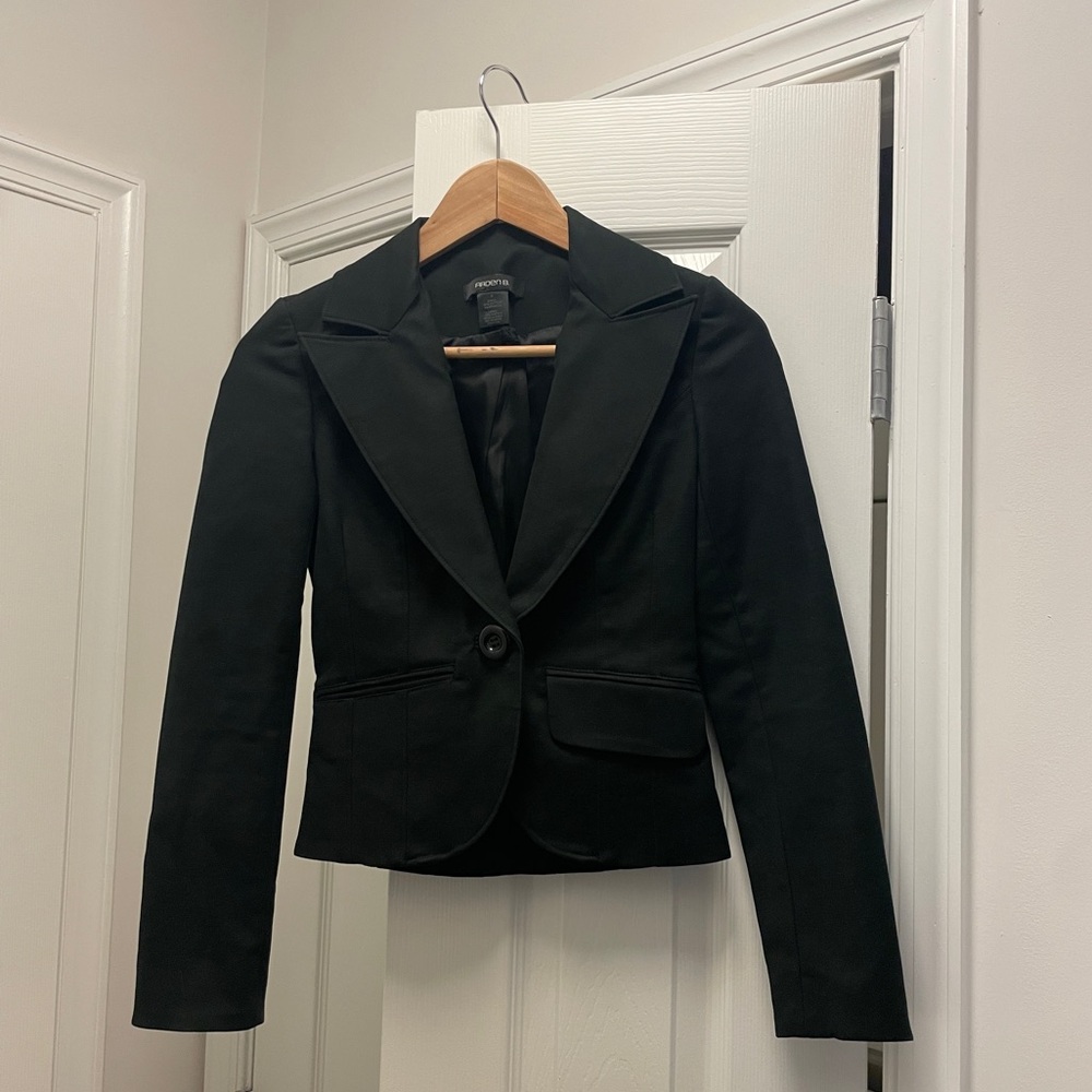 Arden B. Womens Black Blazer
